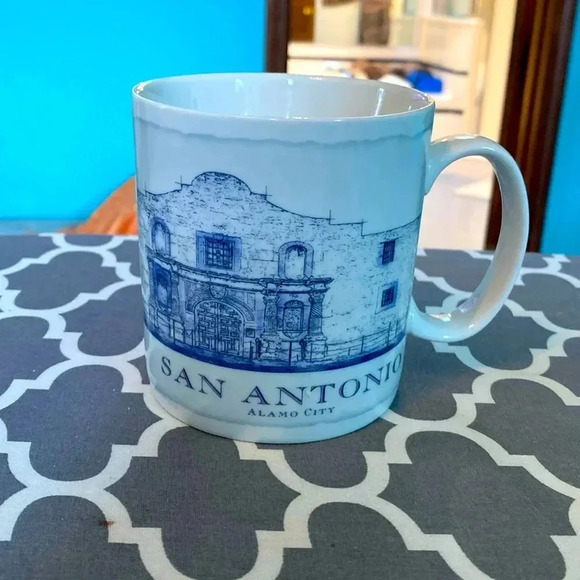 Starbucks Vintage 18 oz. Architecture 2006 Mug - City of San Antonio - Picture 1 of 6